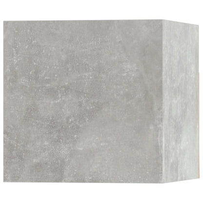 vidaXL 5 Piece TV Cabinet Set Concrete Grey Engineered Wood