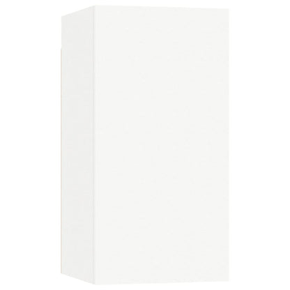 vidaXL 6 Piece TV Cabinet Set White Engineered Wood