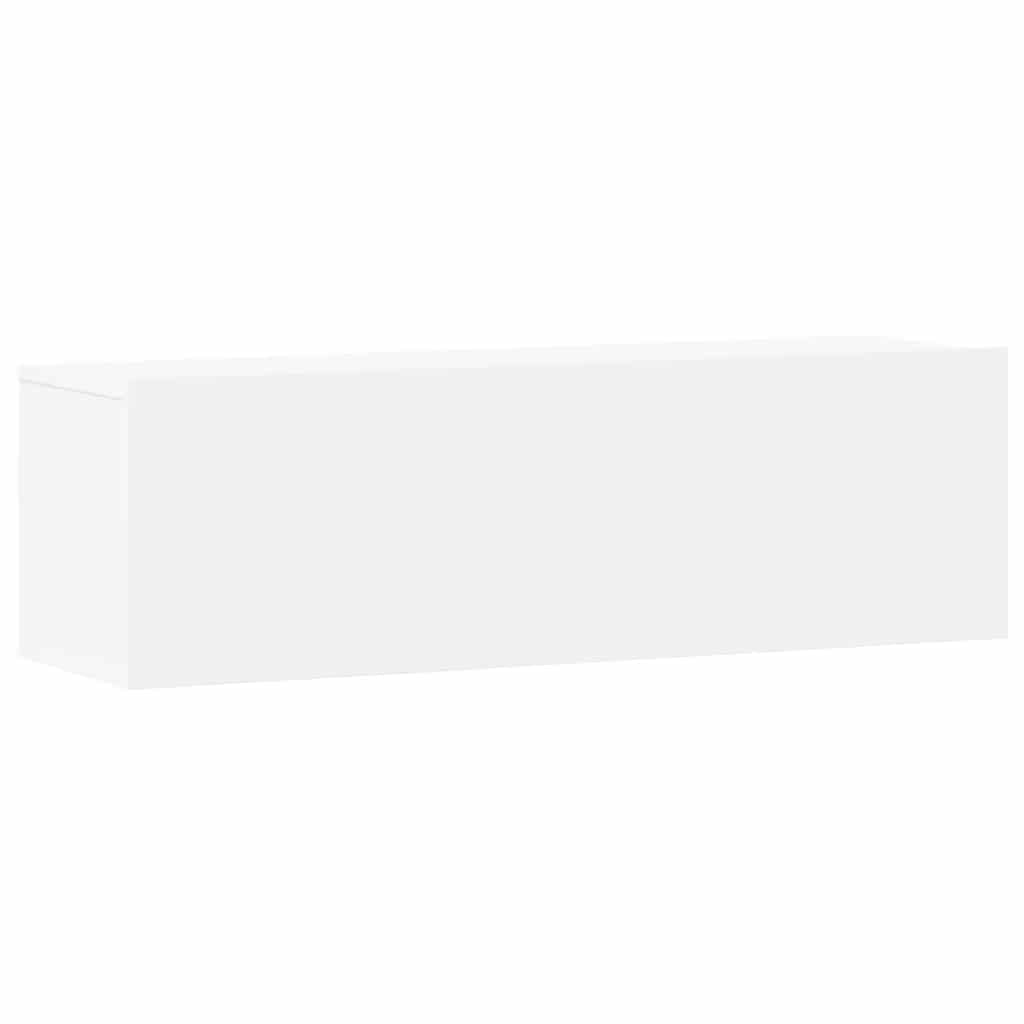 vidaXL 3 Piece TV Cabinet Set White Engineered Wood