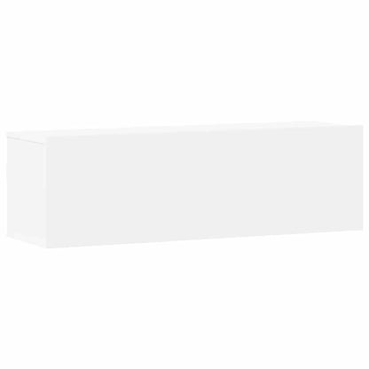 vidaXL 3 Piece TV Cabinet Set White Engineered Wood