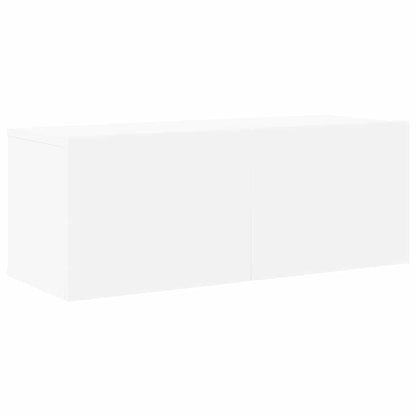 vidaXL 7 Piece TV Cabinet Set White Engineered Wood