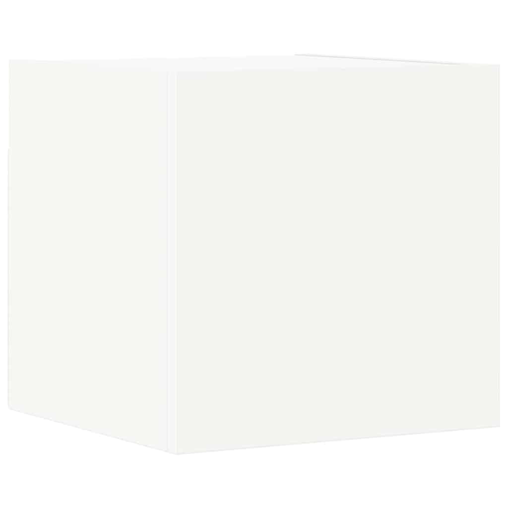 vidaXL 7 Piece TV Cabinet Set White Engineered Wood