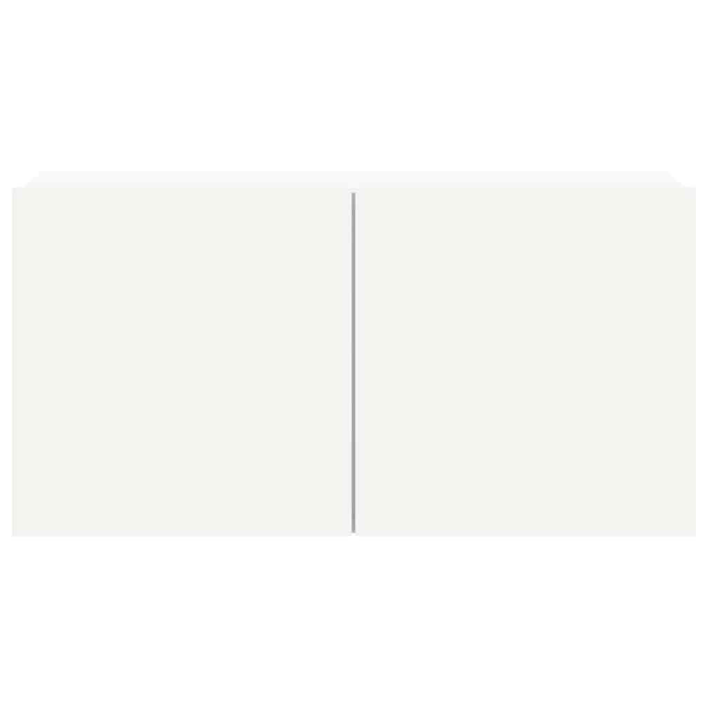 vidaXL 7 Piece TV Cabinet Set White Engineered Wood
