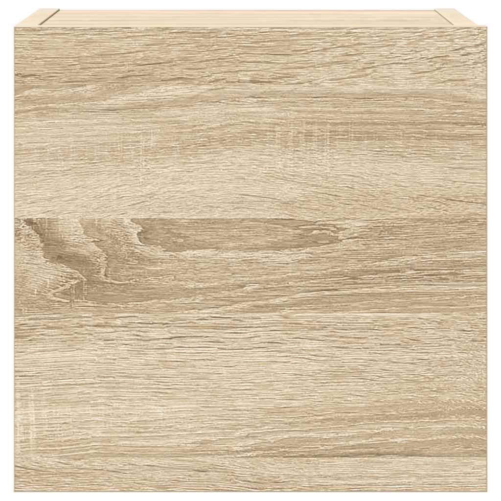 vidaXL 7 Piece TV Cabinet Set Sonoma Oak Engineered Wood