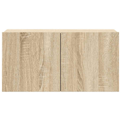 vidaXL 7 Piece TV Cabinet Set Sonoma Oak Engineered Wood