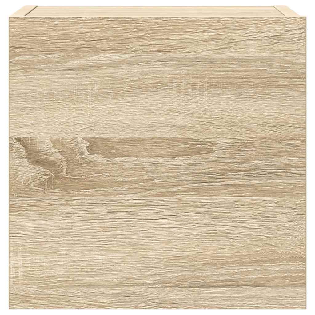 vidaXL 7 Piece TV Cabinet Set Sonoma Oak Engineered Wood