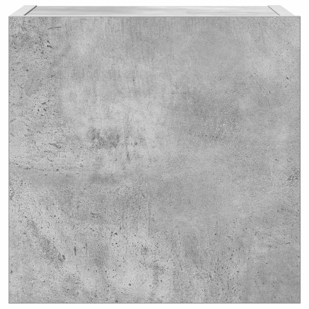 vidaXL 7 Piece TV Cabinet Set Concrete Grey Engineered Wood