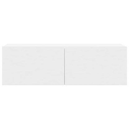 vidaXL 7 Piece TV Cabinet Set White Engineered Wood