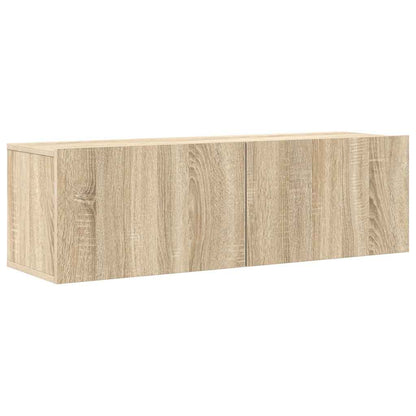 vidaXL 7 Piece TV Cabinet Set Sonoma Oak Engineered Wood
