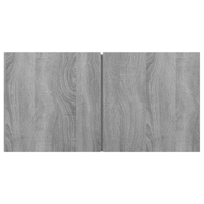 vidaXL 4 Piece TV Cabinet Set Grey Sonoma Engineered Wood