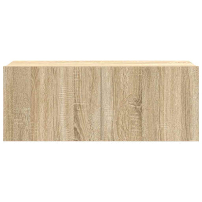 vidaXL 7 Piece TV Cabinet Set Sonoma Oak Engineered Wood
