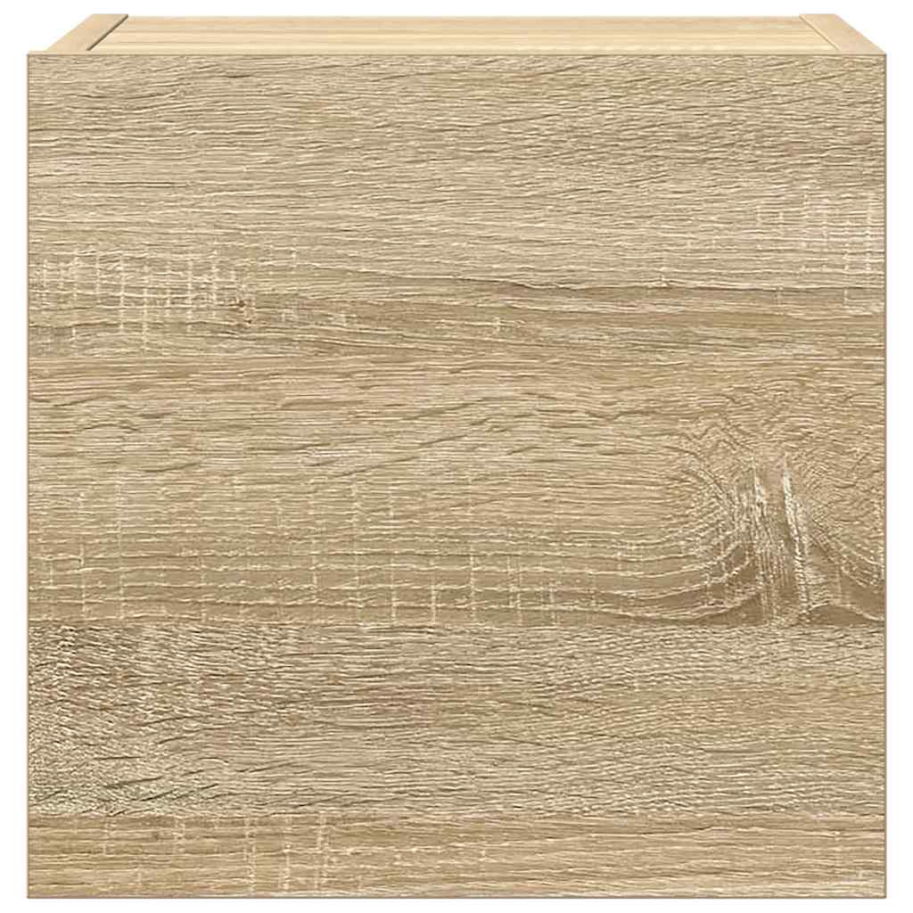 vidaXL 7 Piece TV Cabinet Set Sonoma Oak Engineered Wood