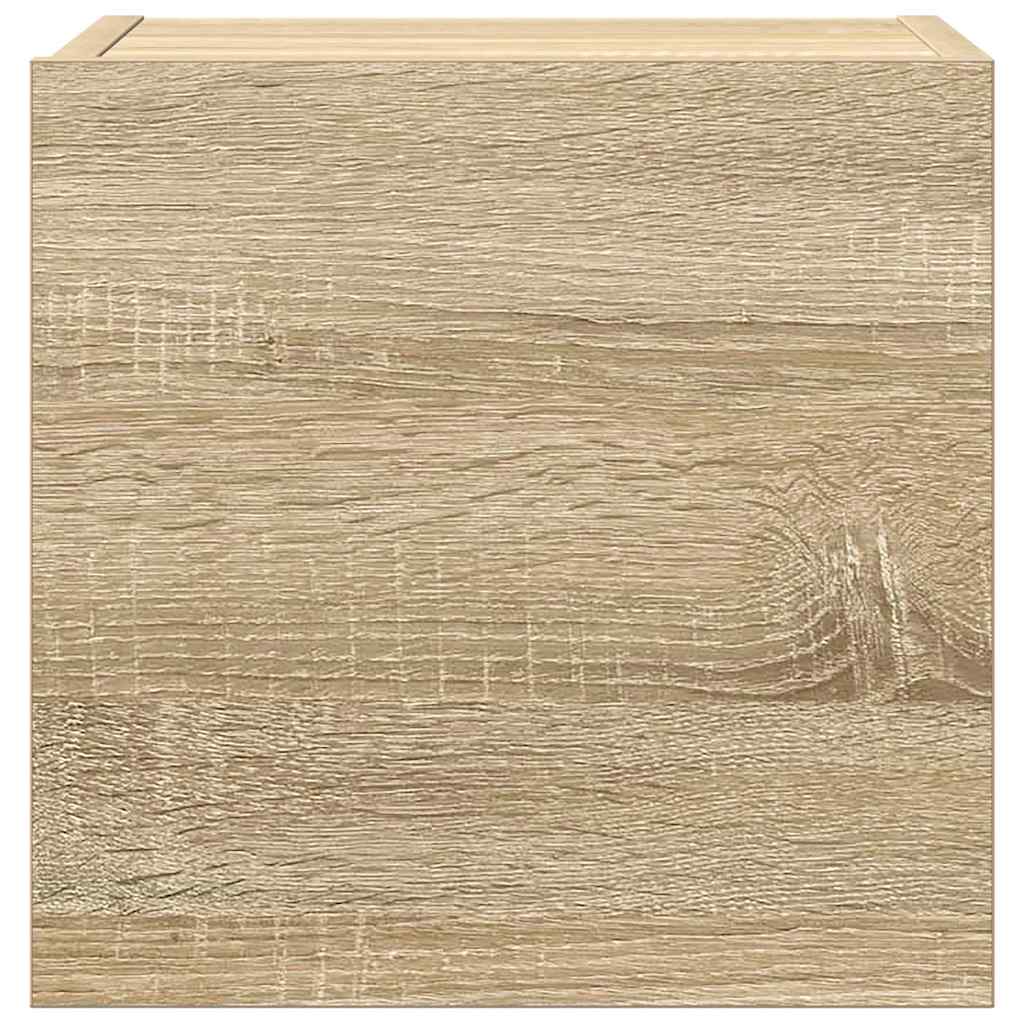 vidaXL 7 Piece TV Cabinet Set Sonoma Oak Engineered Wood