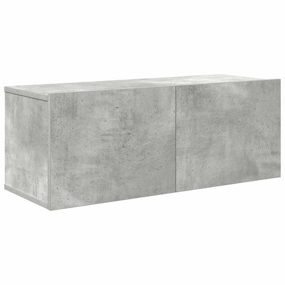 vidaXL 7 Piece TV Cabinet Set Concrete Grey Engineered Wood