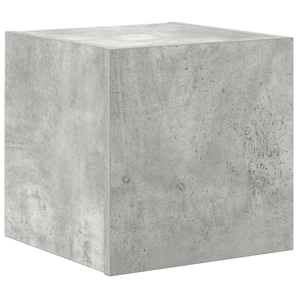 vidaXL 7 Piece TV Cabinet Set Concrete Grey Engineered Wood