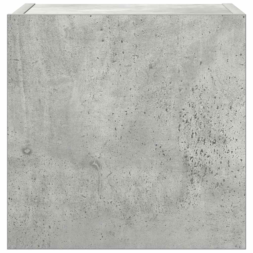 vidaXL 7 Piece TV Cabinet Set Concrete Grey Engineered Wood