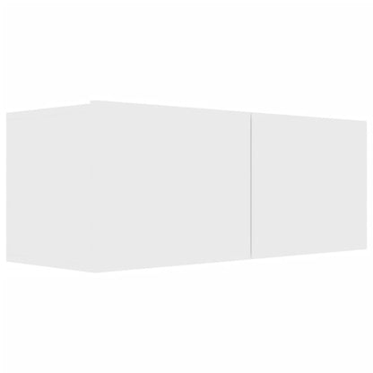 vidaXL 6 Piece TV Cabinet Set White Engineered Wood