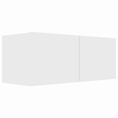vidaXL 6 Piece TV Cabinet Set White Engineered Wood