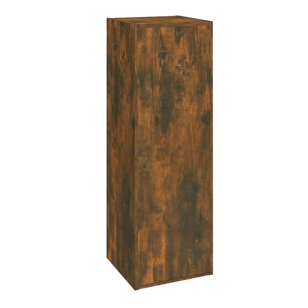 vidaXL 6 Piece TV Cabinet Set Smoked Oak Engineered Wood