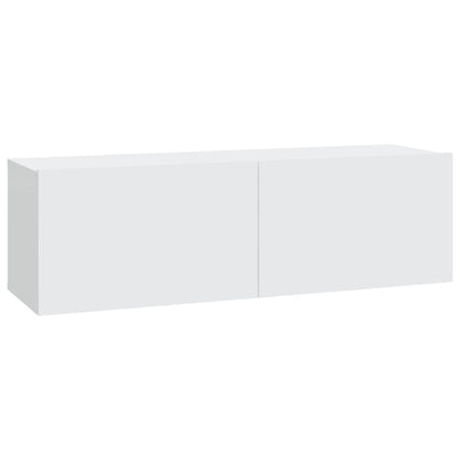 vidaXL Tv Cabinet Set | Set of 7 | White | Engineered Wood | Medium to Large