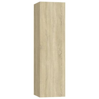 vidaXL Tv Cabinet Set | Set of 7 | Sonoma oak | Engineered wood | Standard