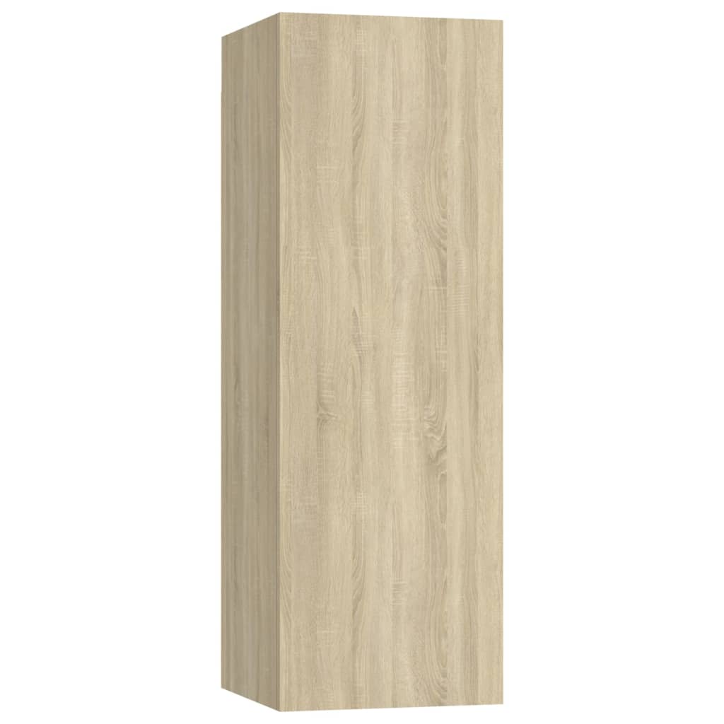 vidaXL Wall-mounted TV Cabinet Sonoma Oak Engineered Wood