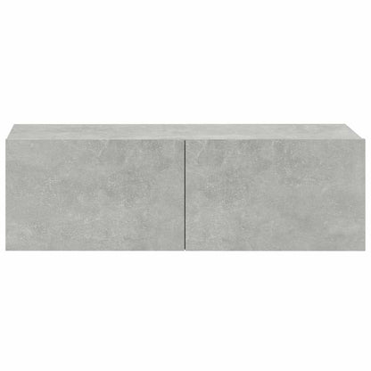 vidaXL 6 Piece TV Cabinet Set Concrete Grey Engineered Wood