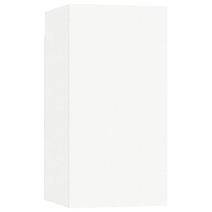vidaXL 6 Piece TV Cabinet Set White Engineered Wood