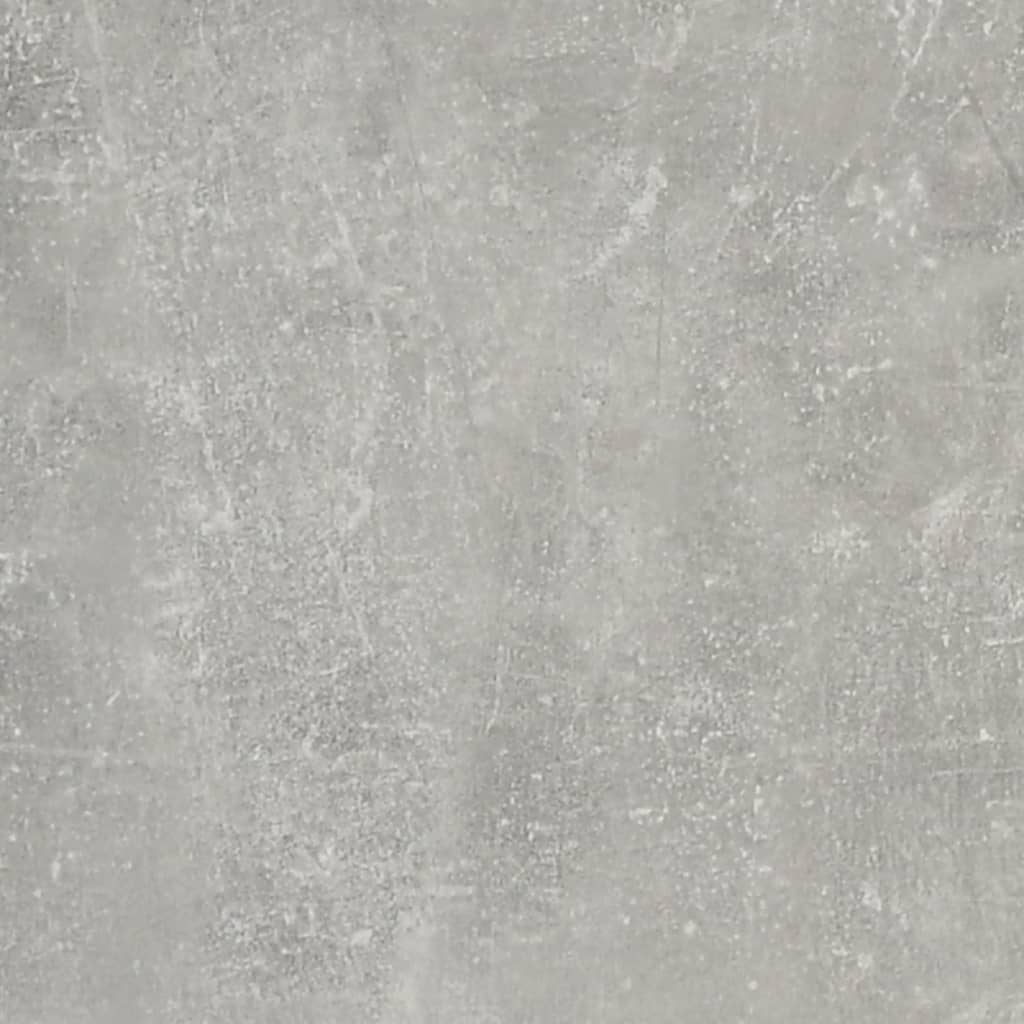 vidaXL 6 Piece TV Cabinet Set Concrete Grey Engineered Wood