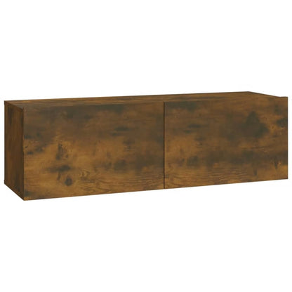 vidaXL 6 Piece TV Cabinet Set Smoked Oak Engineered Wood