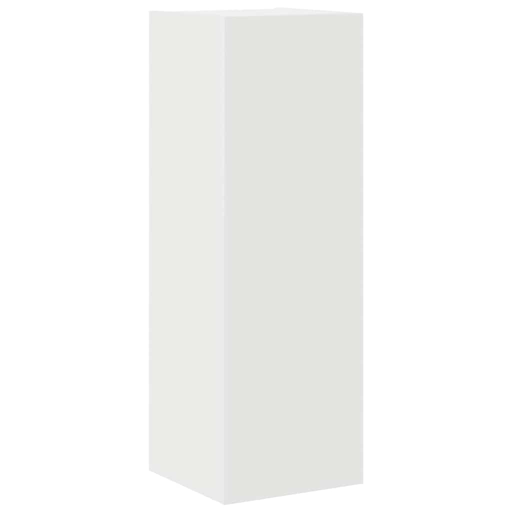 vidaXL 4 Piece TV Cabinet Set White Engineered Wood