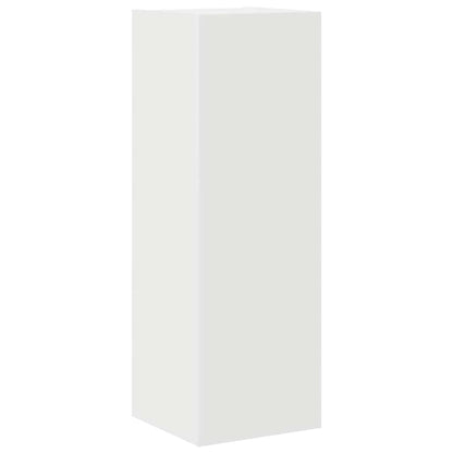 vidaXL 4 Piece TV Cabinet Set White Engineered Wood