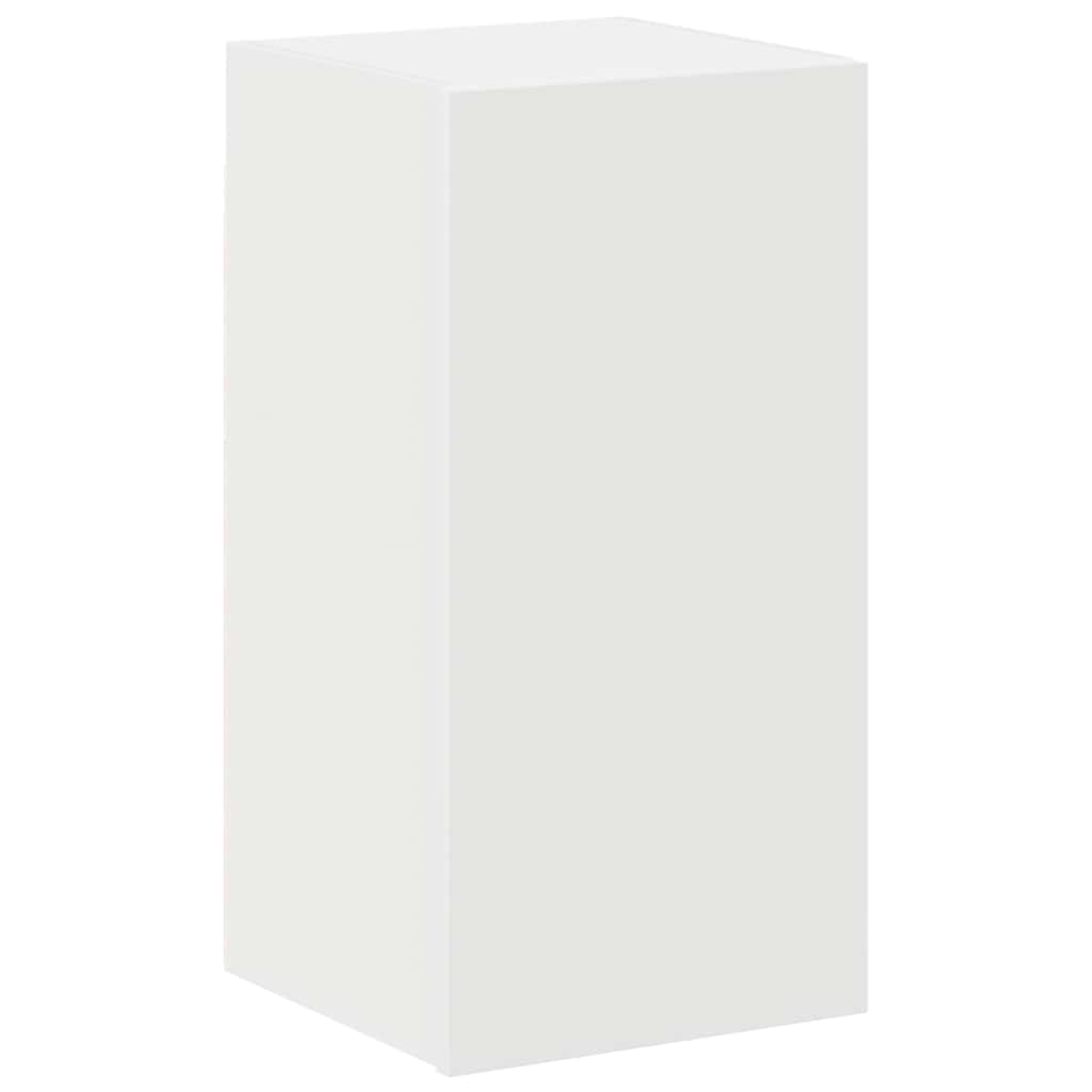 vidaXL 4 Piece TV Cabinet Set White Engineered Wood