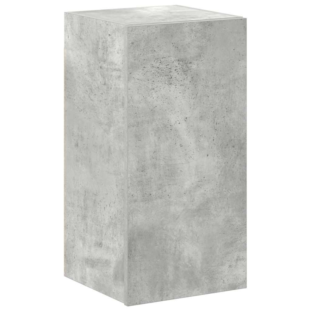 vidaXL 4 Piece TV Cabinet Set Concrete Grey Engineered Wood