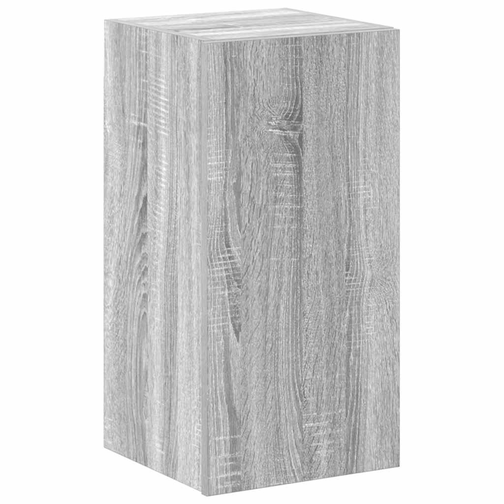 vidaXL 4 Piece TV Cabinet Set Grey Sonoma Engineered Wood