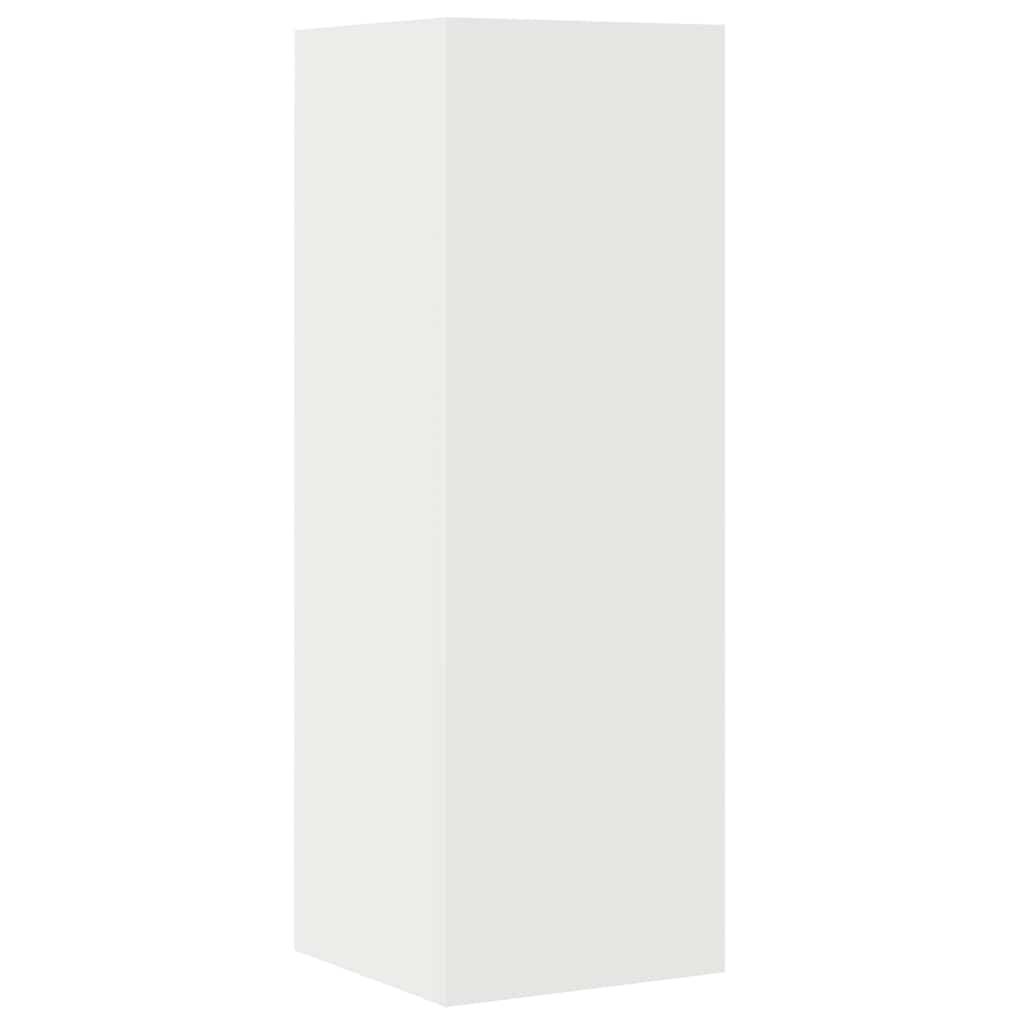 vidaXL 4 Piece TV Cabinet Set White Engineered Wood