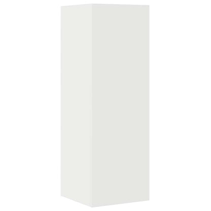 vidaXL 4 Piece TV Cabinet Set White Engineered Wood
