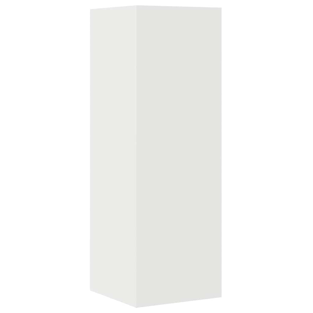 vidaXL 4 Piece TV Cabinet Set White Engineered Wood