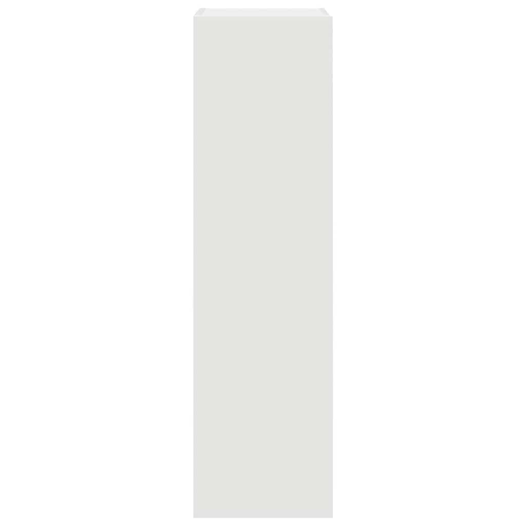vidaXL 4 Piece TV Cabinet Set White Engineered Wood