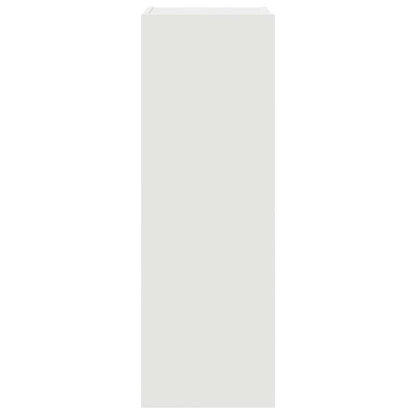 vidaXL 4 Piece TV Cabinet Set White Engineered Wood