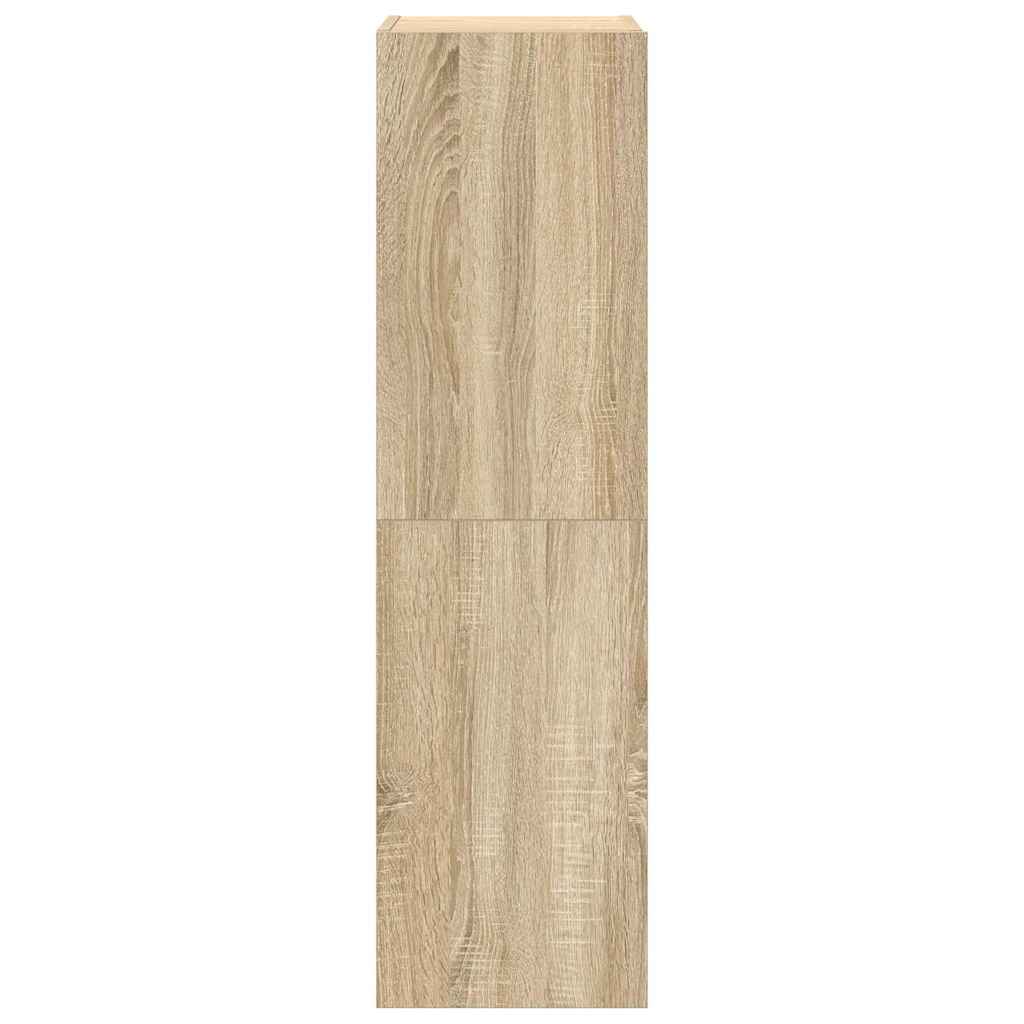 vidaXL 4 Piece TV Cabinet Set Sonoma Oak Engineered Wood