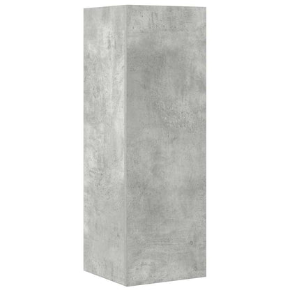 vidaXL 4 Piece TV Cabinet Set Concrete Grey Engineered Wood