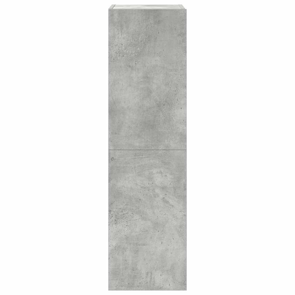 vidaXL 4 Piece TV Cabinet Set Concrete Grey Engineered Wood