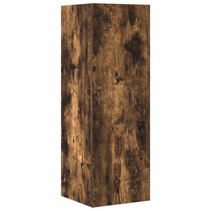 vidaXL 4 Piece TV Cabinet Set Smoked Oak Engineered Wood