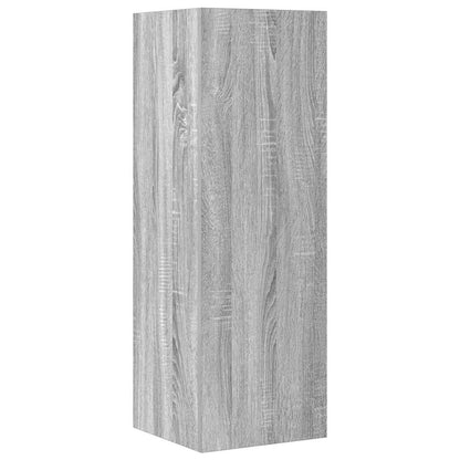 vidaXL 4 Piece TV Cabinet Set Grey Sonoma Engineered Wood