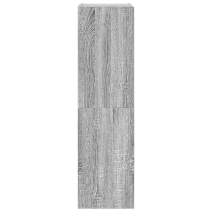 vidaXL 4 Piece TV Cabinet Set Grey Sonoma Engineered Wood