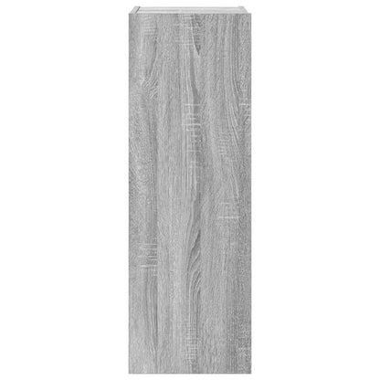 vidaXL 4 Piece TV Cabinet Set Grey Sonoma Engineered Wood