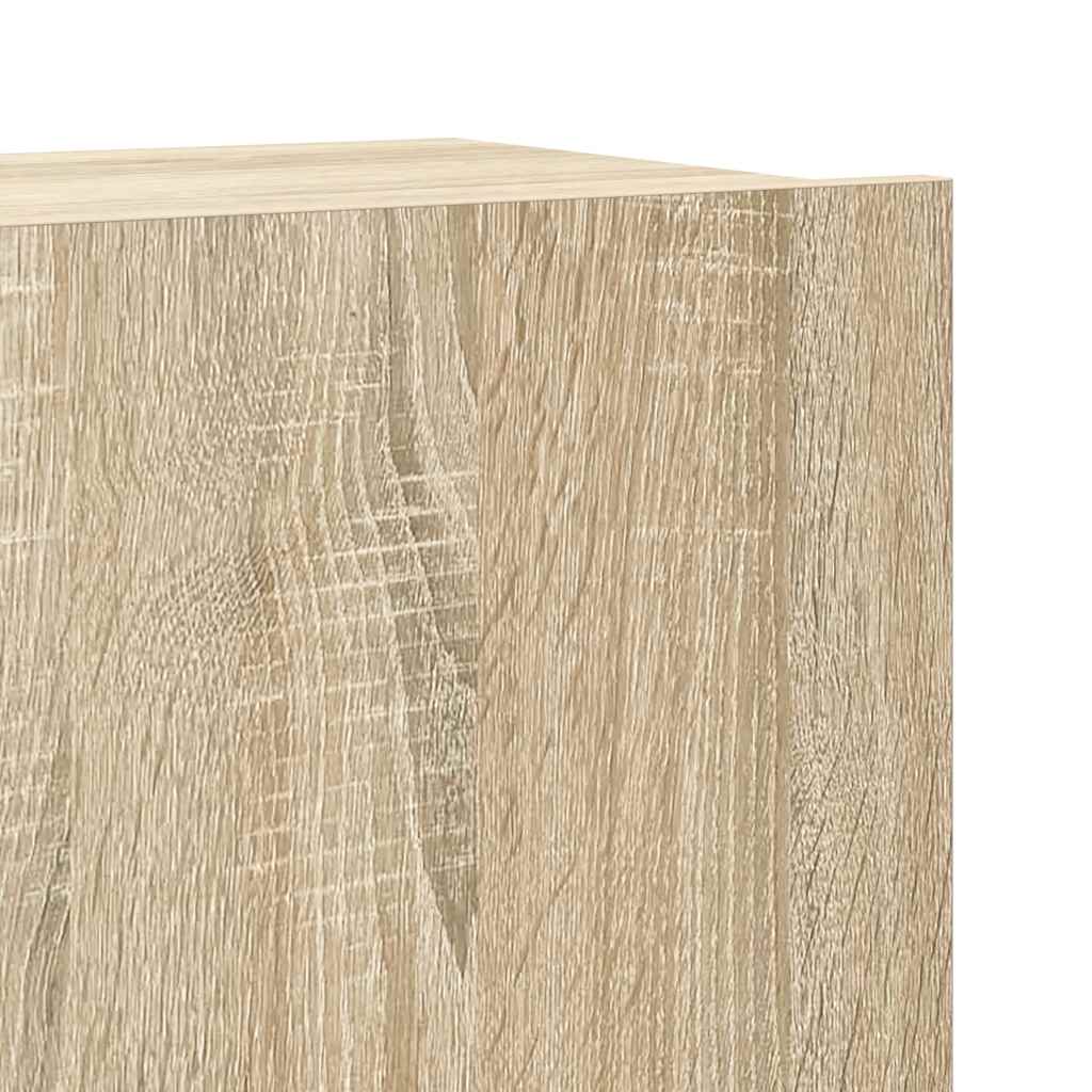 vidaXL 4 Piece TV Cabinet Set Sonoma Oak Engineered Wood