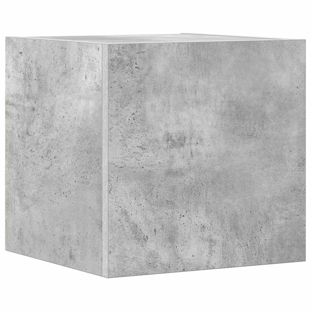 vidaXL 4 Piece TV Cabinet Set Concrete Grey Engineered Wood