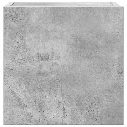 vidaXL 4 Piece TV Cabinet Set Concrete Grey Engineered Wood